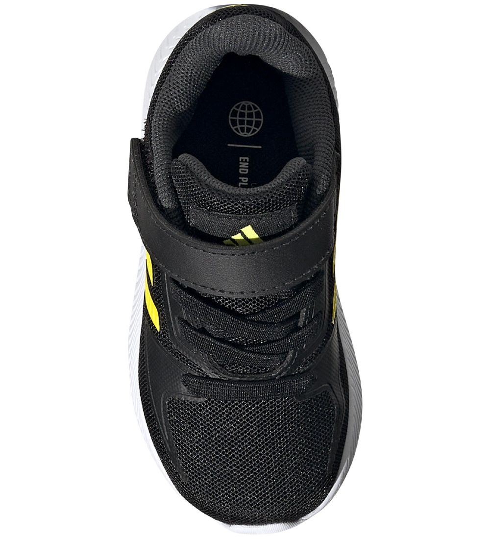 adidas Performance Sko - Run Falcon 2.0 - Core Black/Beam Yellow