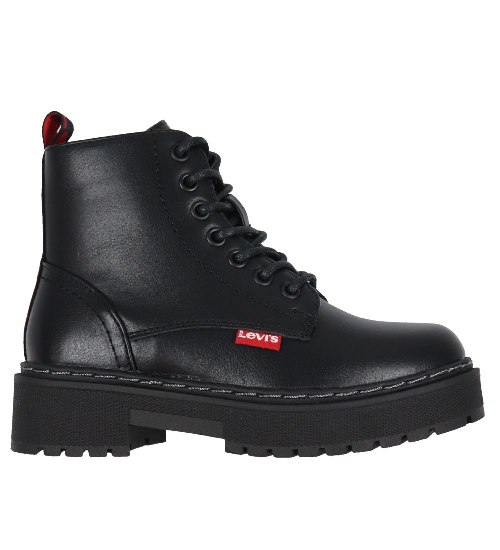 Levis Støvler - Cherry - Black