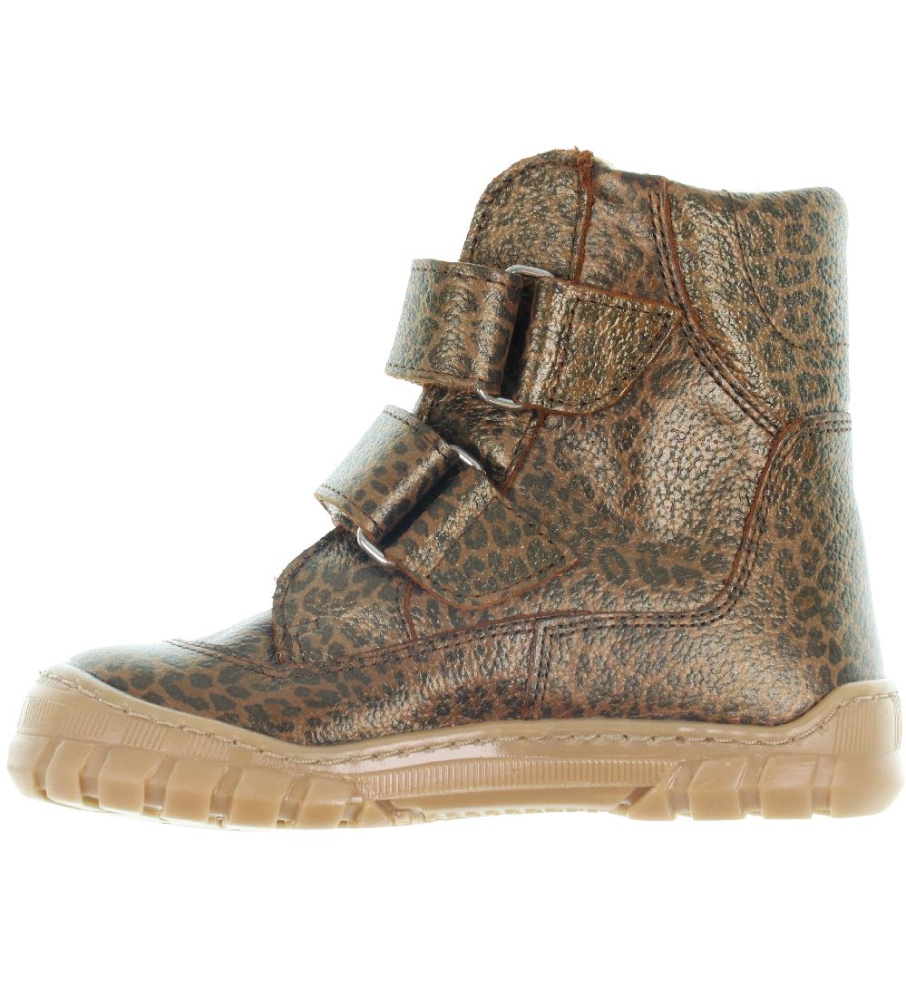 Angulus Vinterstøvler - Tex - Brown Leopard