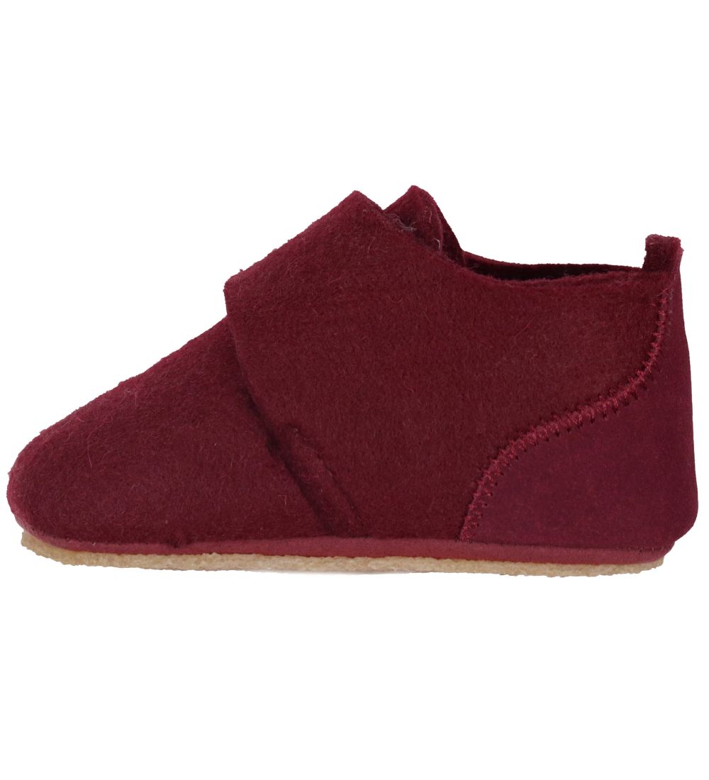 Wheat Hjemmesko - Uld - Marlin Felt - Berry