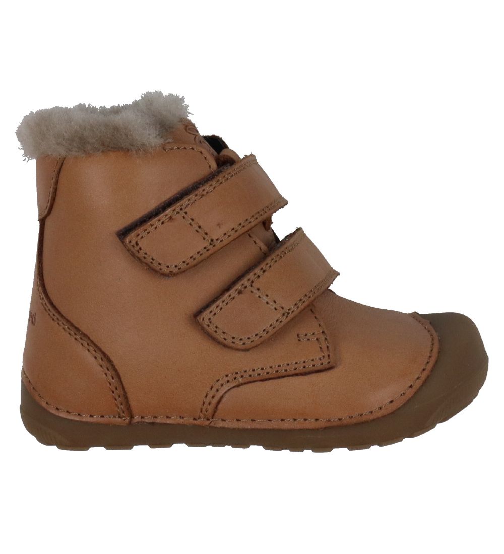 Bundgaard Vinterstøvler - Petit Mid Lamb II - Cognac WS
