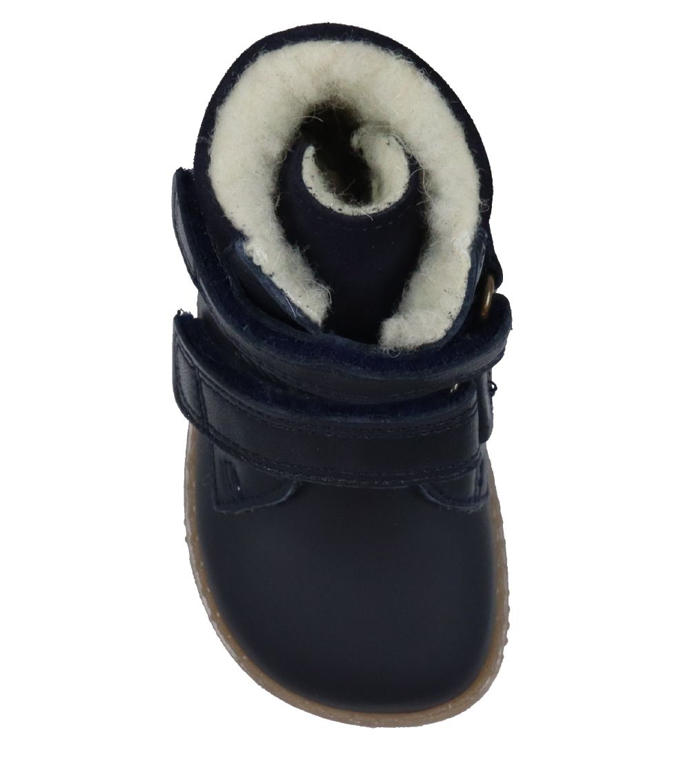 Bundgaard Vinterstøvler - Rabbit Strap Tex - Navy VB