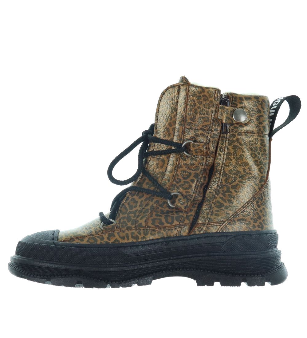 Angulus Vinterstøvler - Tex - Brown Leopard