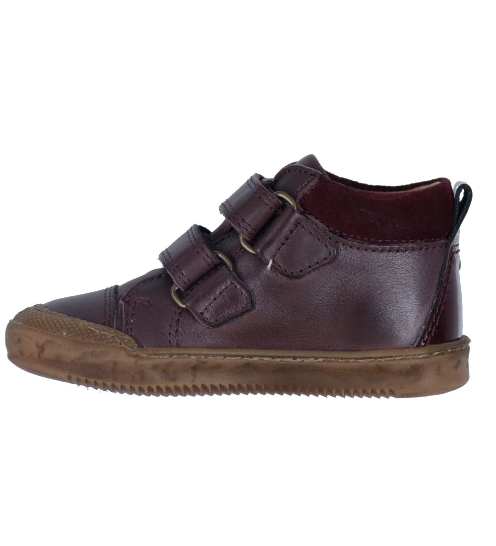 Pom Pom støvler - Dark Plum