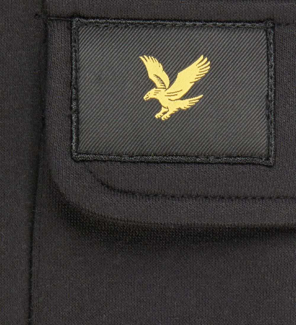 Lyle & Scott Sweatpants - Pocket - Sort