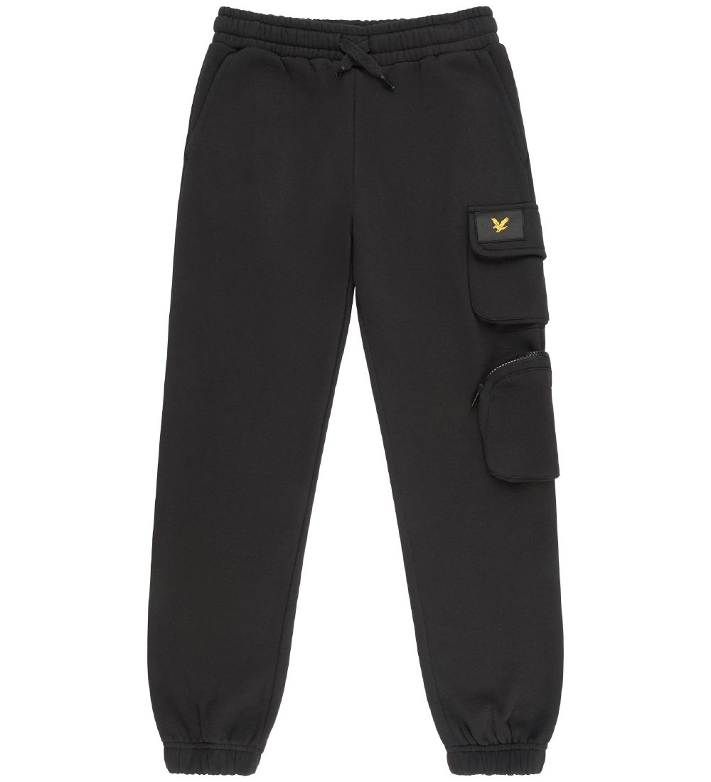 Lyle & Scott Sweatpants - Pocket - Sort