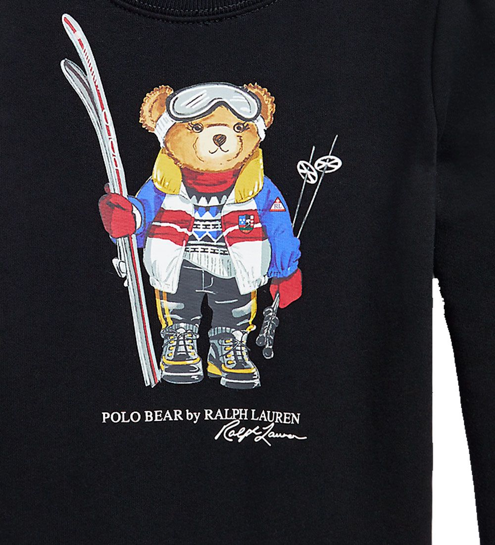 Polo Ralph Lauren Sweatshirt - Sort m. Bamse