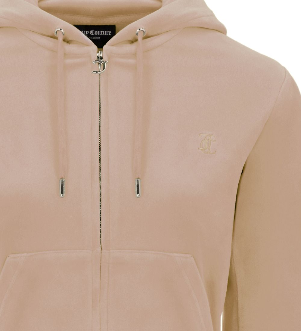Juicy Couture Cardigan - Velour - Warm Taupe