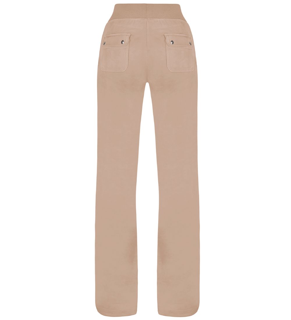 Juicy Couture Velourbukser - Warm Taupe