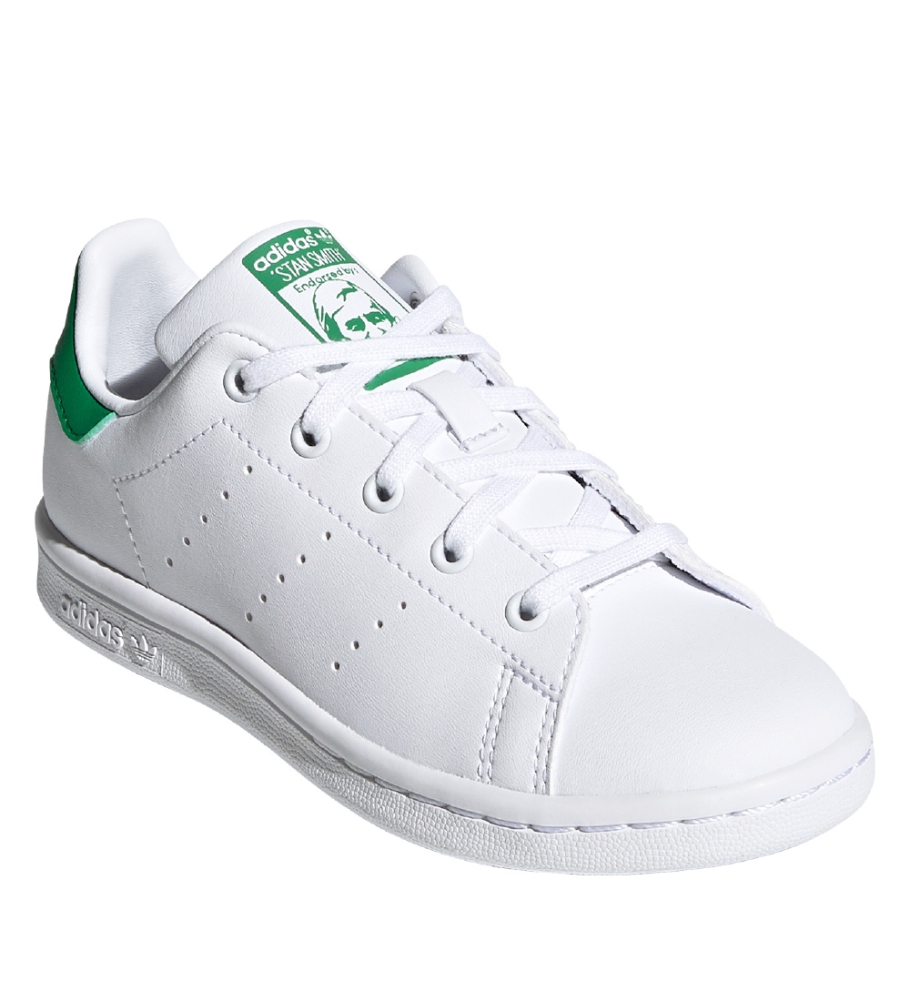 adidas Originals Sko - Stan Smith C - Hvid/Grøn