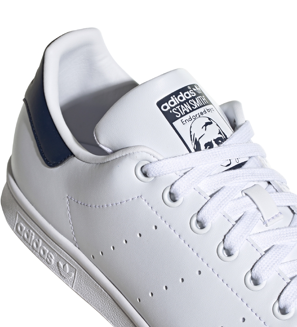 adidas Originals Sko - Stan Smith - Hvid/Navy