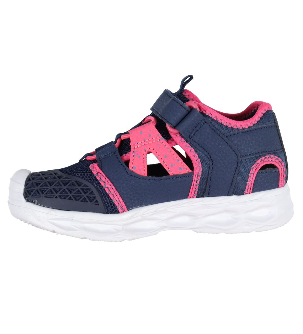 Color Kids Sandaler - Sporty m. Velcro - Honeysuckle