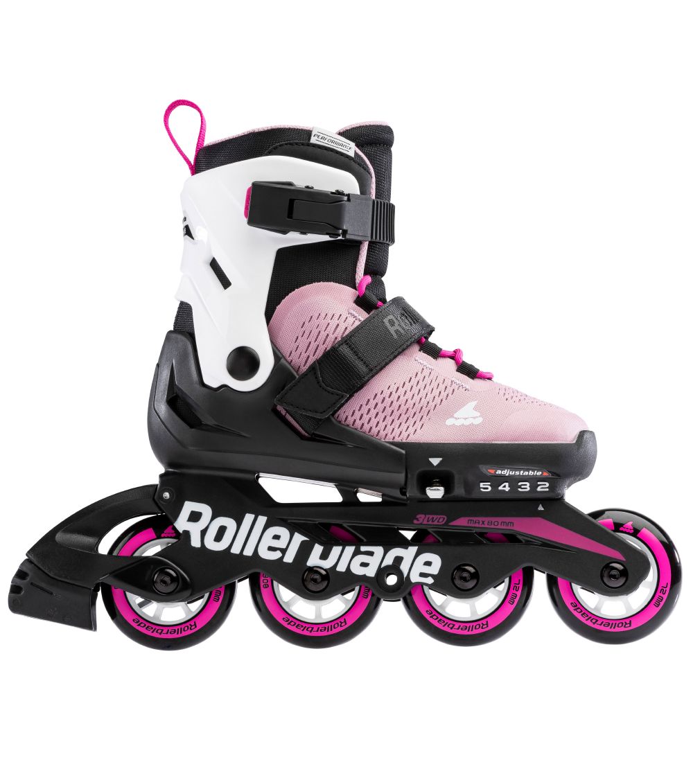 Rollerblade Rulleskjter - Microblade G - Pink/White