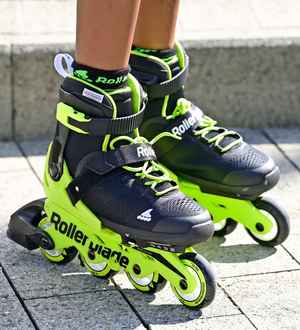 Rollerblade Rulleskjter - Microblade - Black/Yellow
