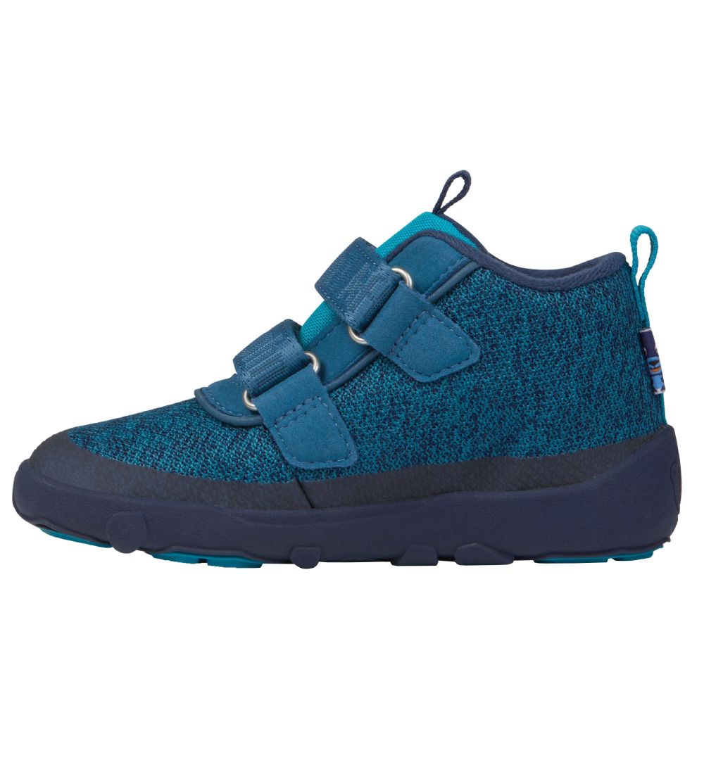 Affenzahn Støvler - Happy Smile - Tex - Barefoot - Blue Sapphire