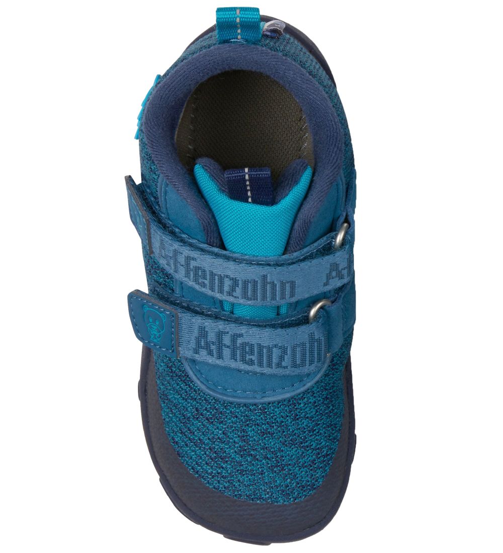 Affenzahn Støvler - Happy Smile - Tex - Barefoot - Blue Sapphire