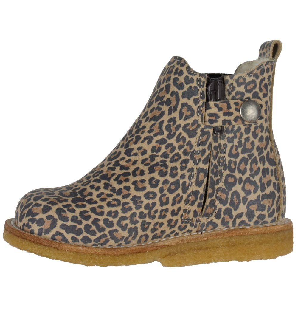 Angulus Vinterstøvler - Leopard/Brun