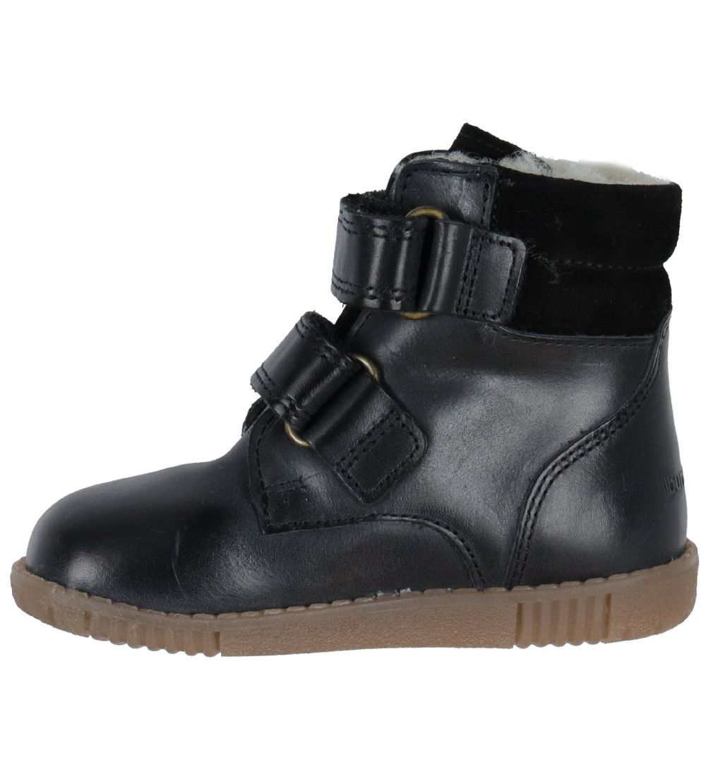 Bundgaard Vinterstøvler - Rabbit Velcro - Tex - Sort