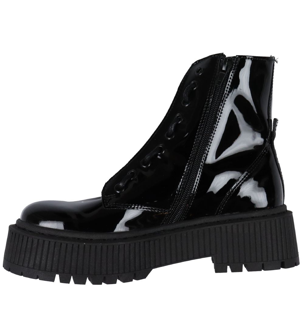 Steve Madden Støvler - Odyl - Black Patent