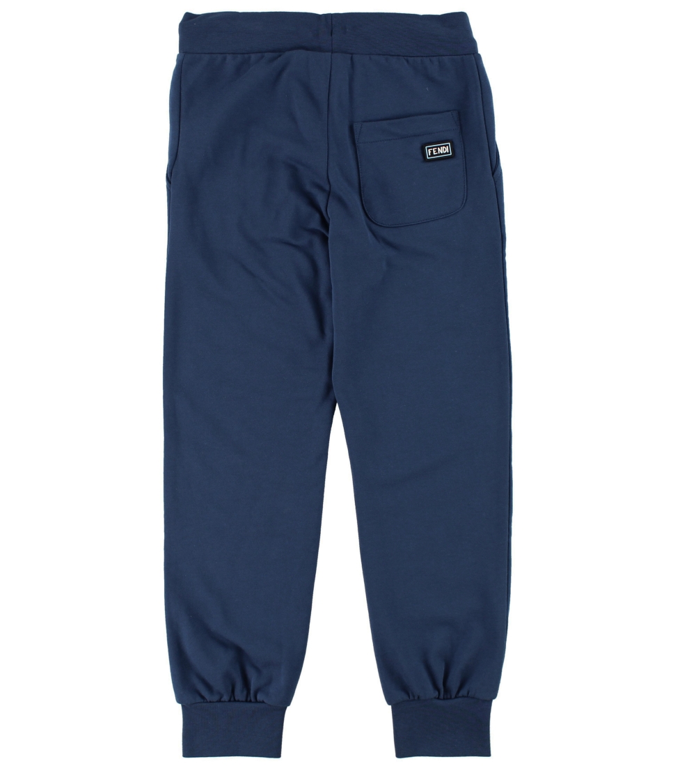 Fendi Kids Sweatpants - Mørkeblå