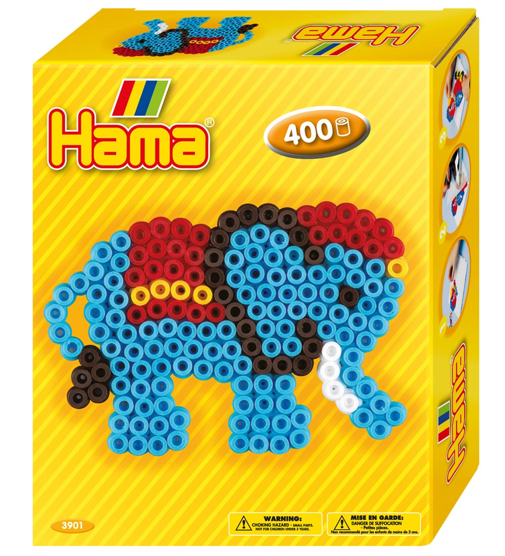 Hama Midi Perler - 400 stk. - Elefant