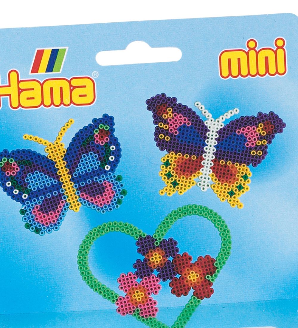 Hama Mini Perler - 2000 stk. - Sommerfugl