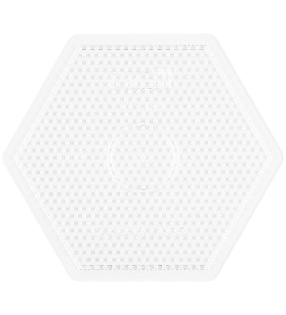 Hama Midi Perleplade - Stor Sekskant - Transparent