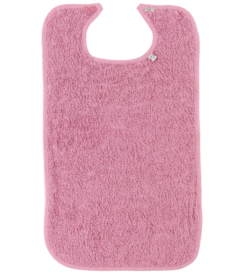 Pippi Baby Hagesmæk - Frotté - Lang - Rosa