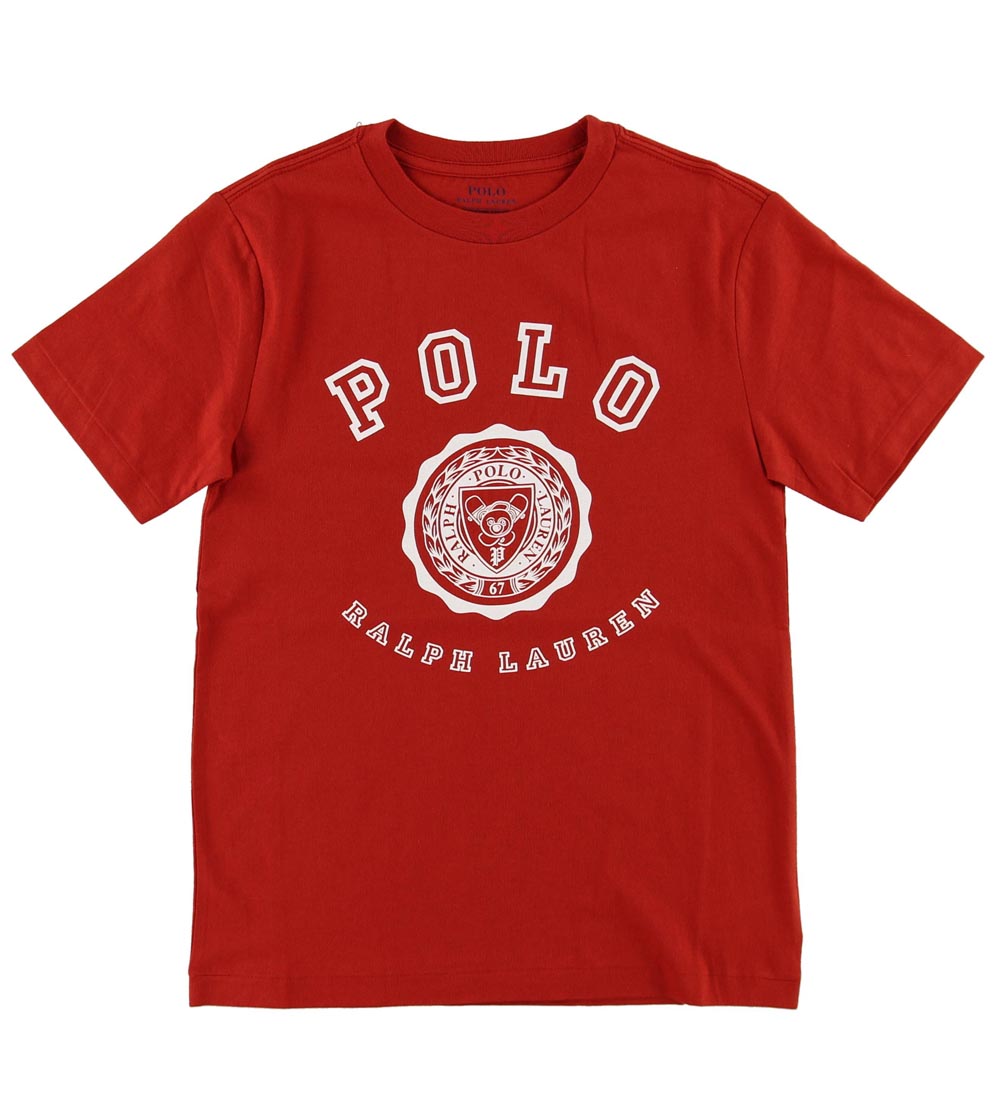 Polo Ralph Lauren T-shirt - Rd m. Print