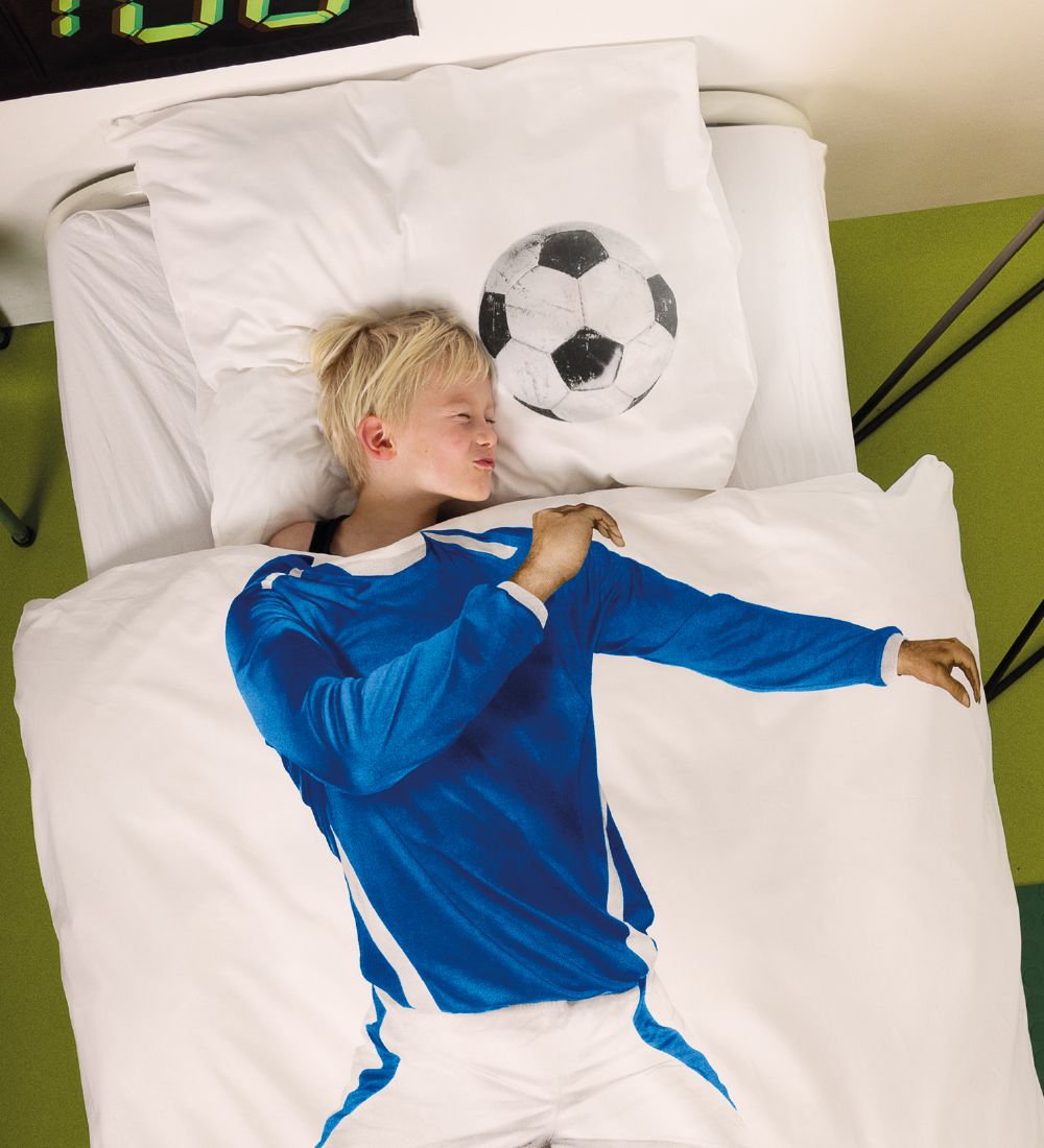 Snurk Sengetj - Junior - Bl Fodboldspiller