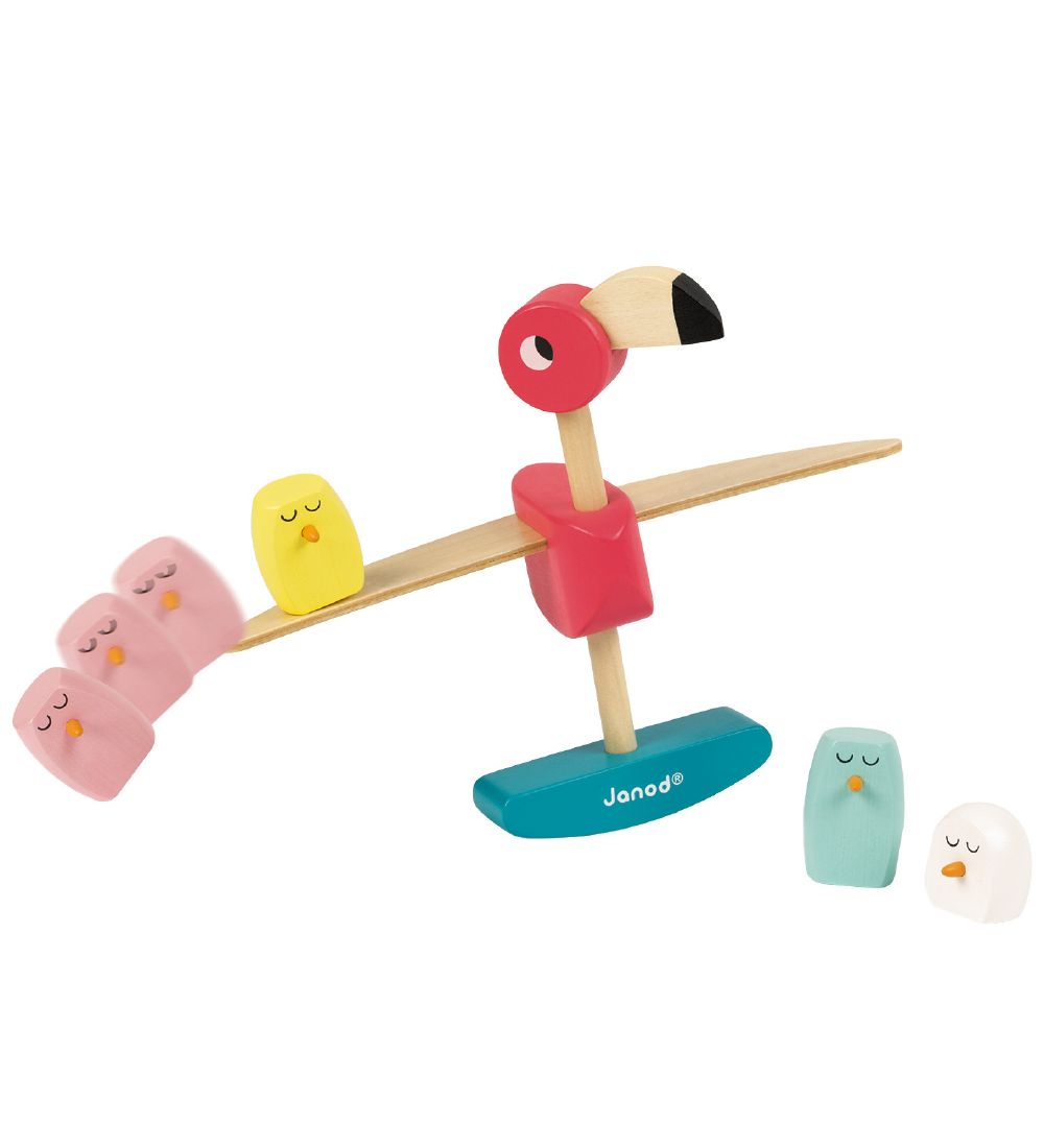 Janod Balancespil - Flamingo