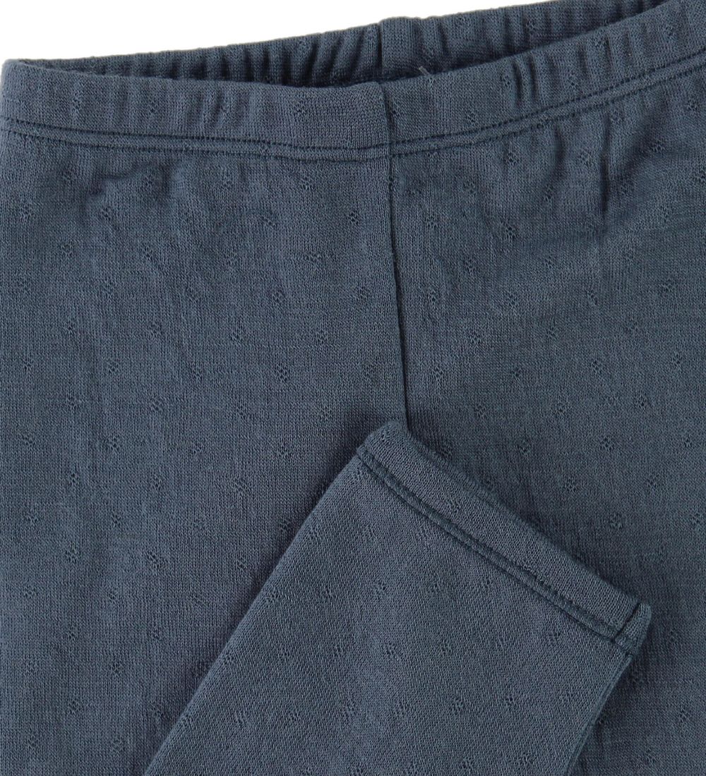 Noa Noa miniature Leggings - Uld/Bomuld - Mørkeblå