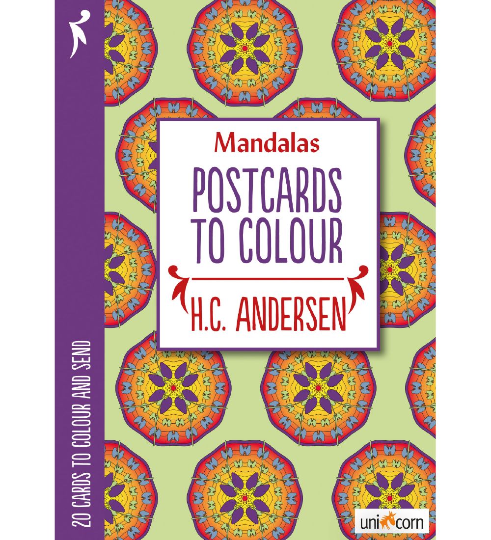 Mandalas Postkort - 20 stk - H. C. Andersen