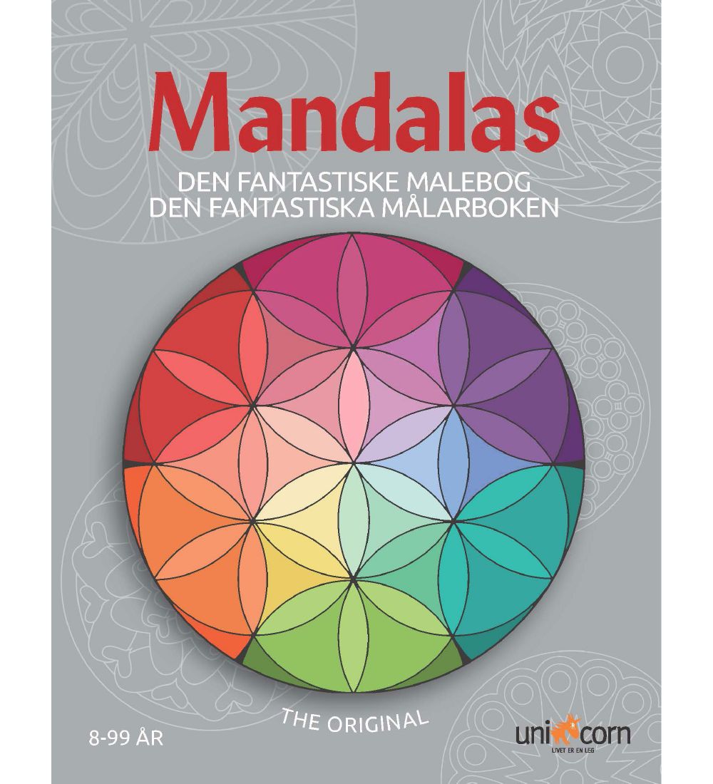 Mandalas Malebog - Den Fantastiske Malebog - 8-99 r