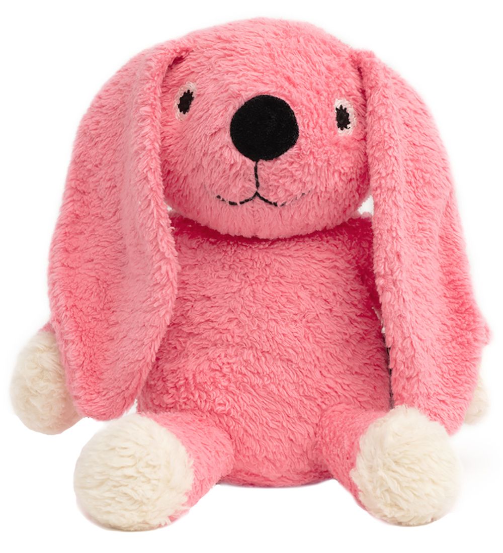 NatureZoo Bamse - 18 cm - Teddyfleece - Kanin - Pink