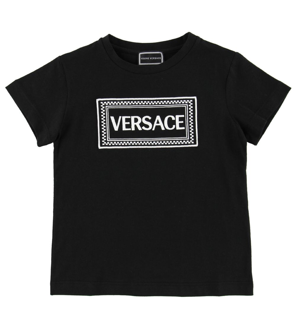Young Versace T-shirt - Sort m. Logo
