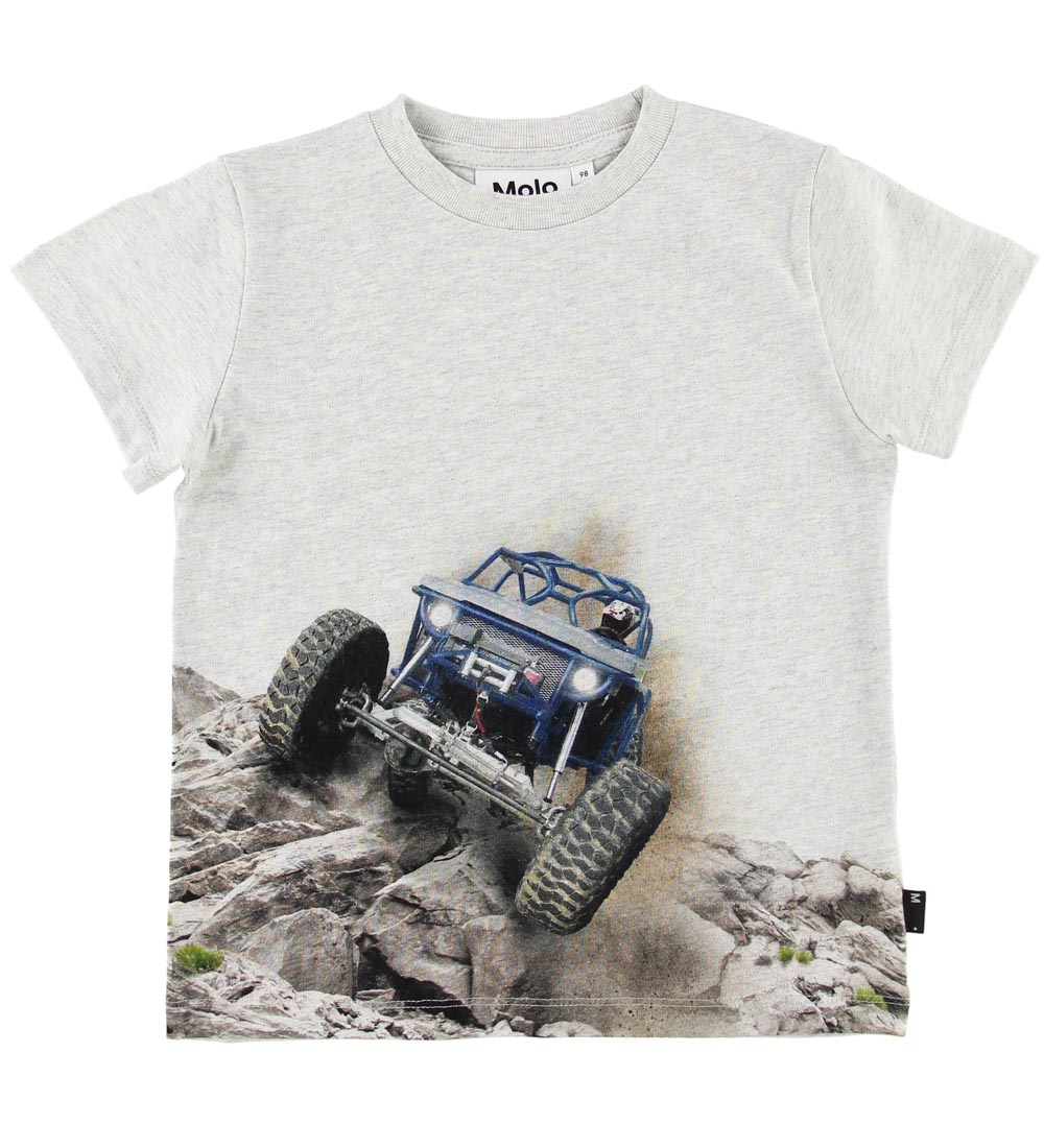 Molo T-shirt - Road - Grmeleret m. Buggy