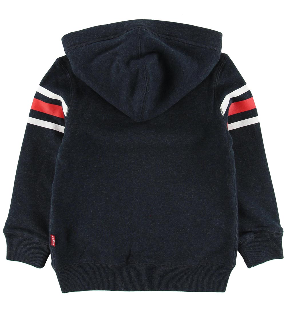 Levis Cardigan - Navymeleret m. Logo