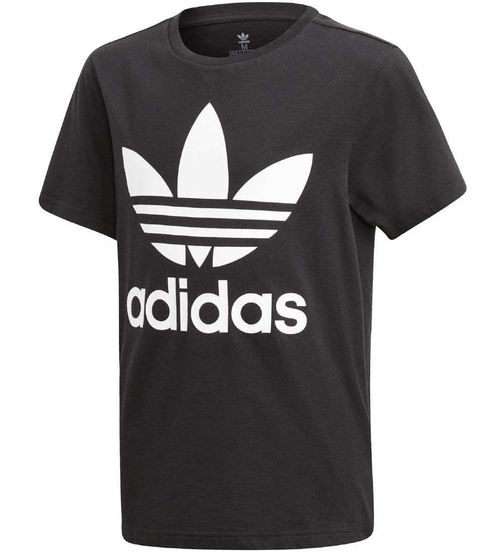 adidas Originals T-shirt - Trefoil - Sort