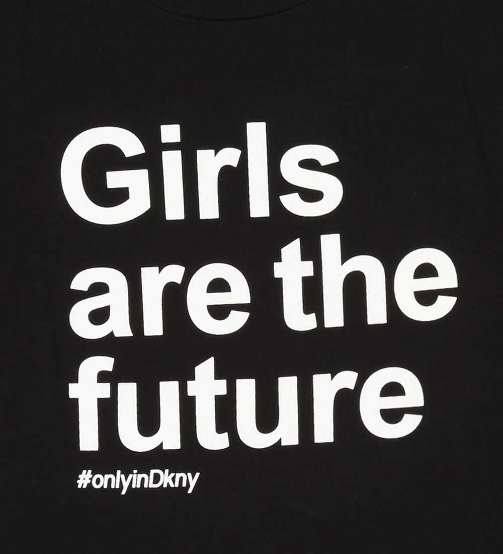 DKNY T-shirt - Sort m. Print