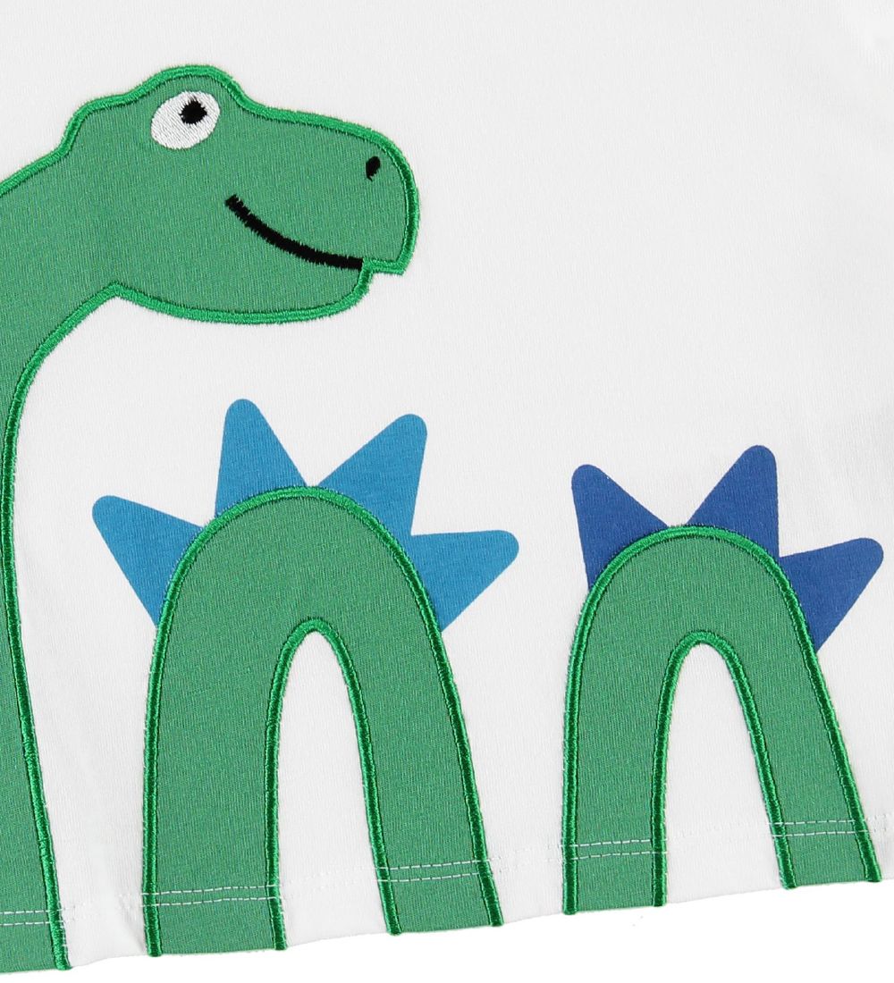 Paul Smith Baby T-shirt - Telmo - Hvid m. Søslange