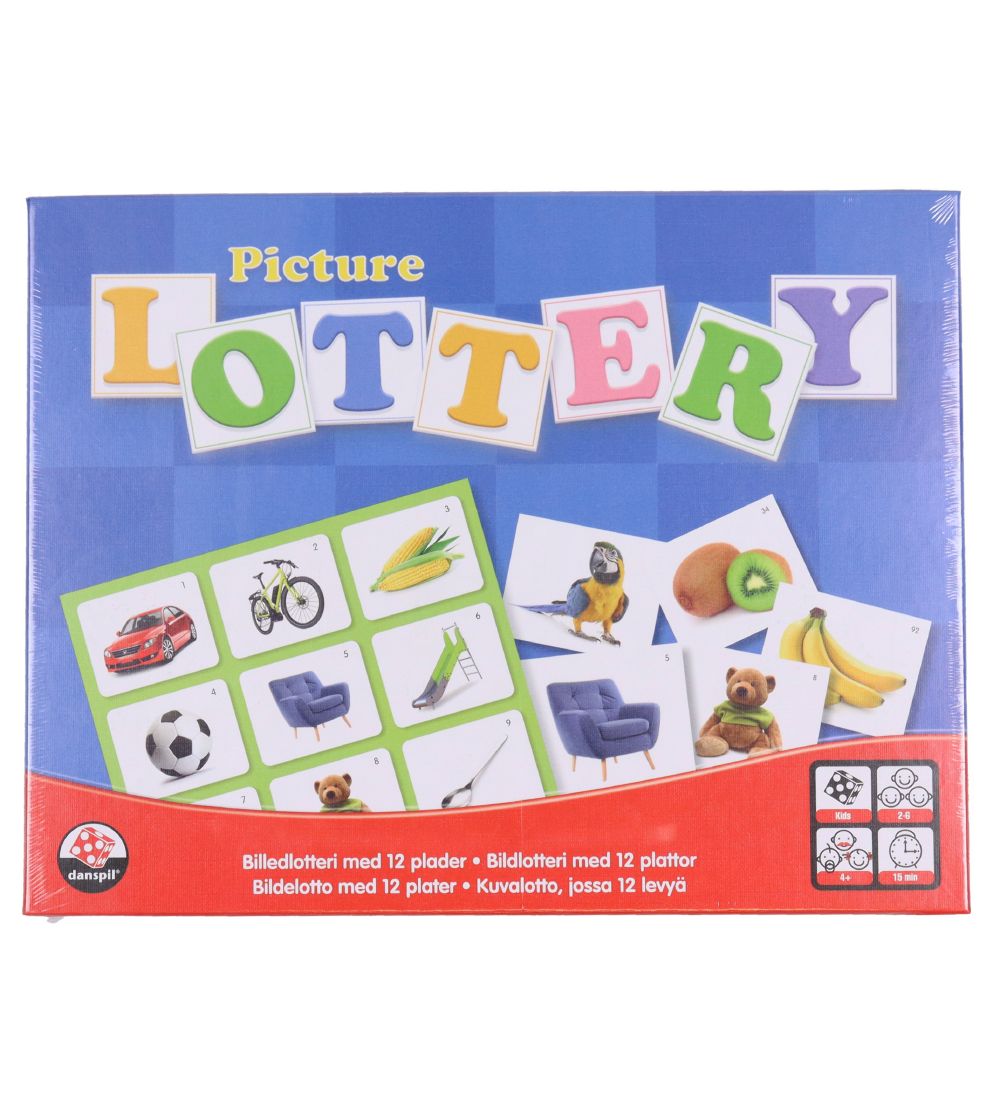 Danspil Brætspil - Picture Lottery