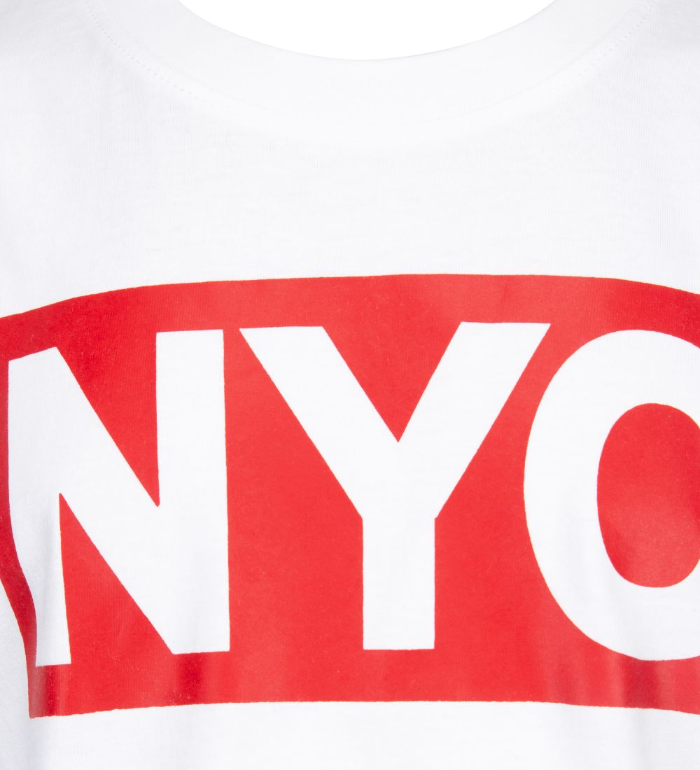 Schnoor T-shirt - Hvid m. NYC