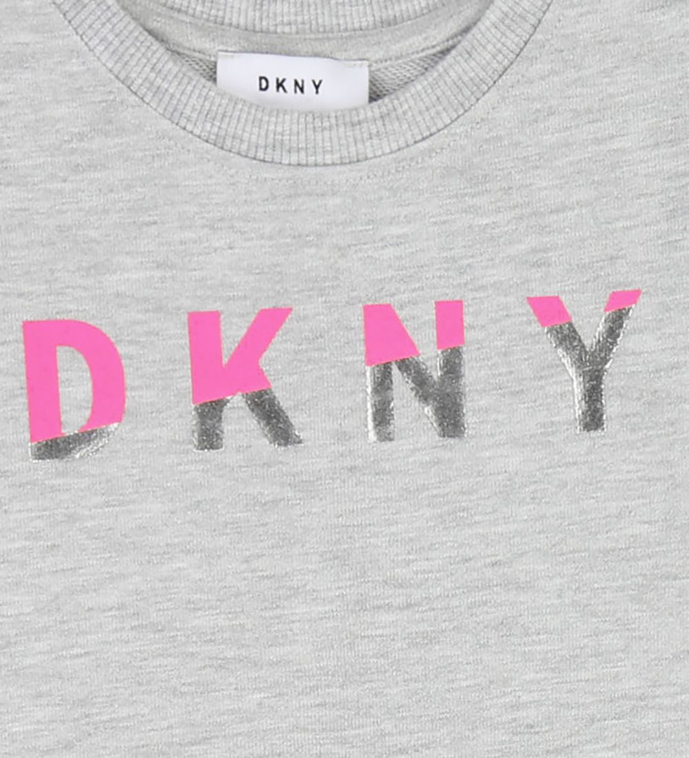 DKNY Top - Gråmeleret