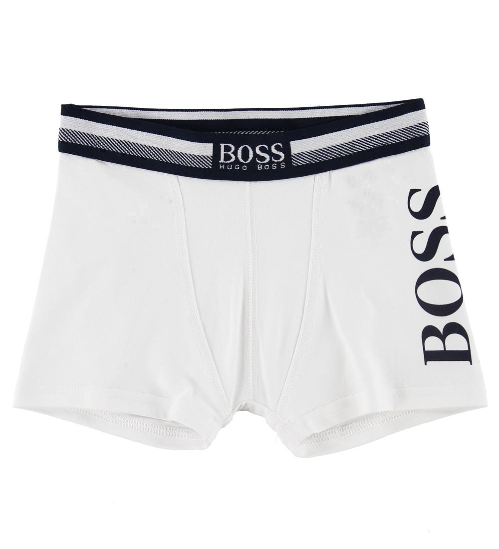 BOSS Boxershorts - 3-pak - Hvid/Navy/Sort