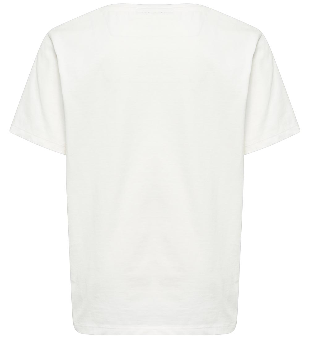 Hummel T-shirt - Uni - Creme