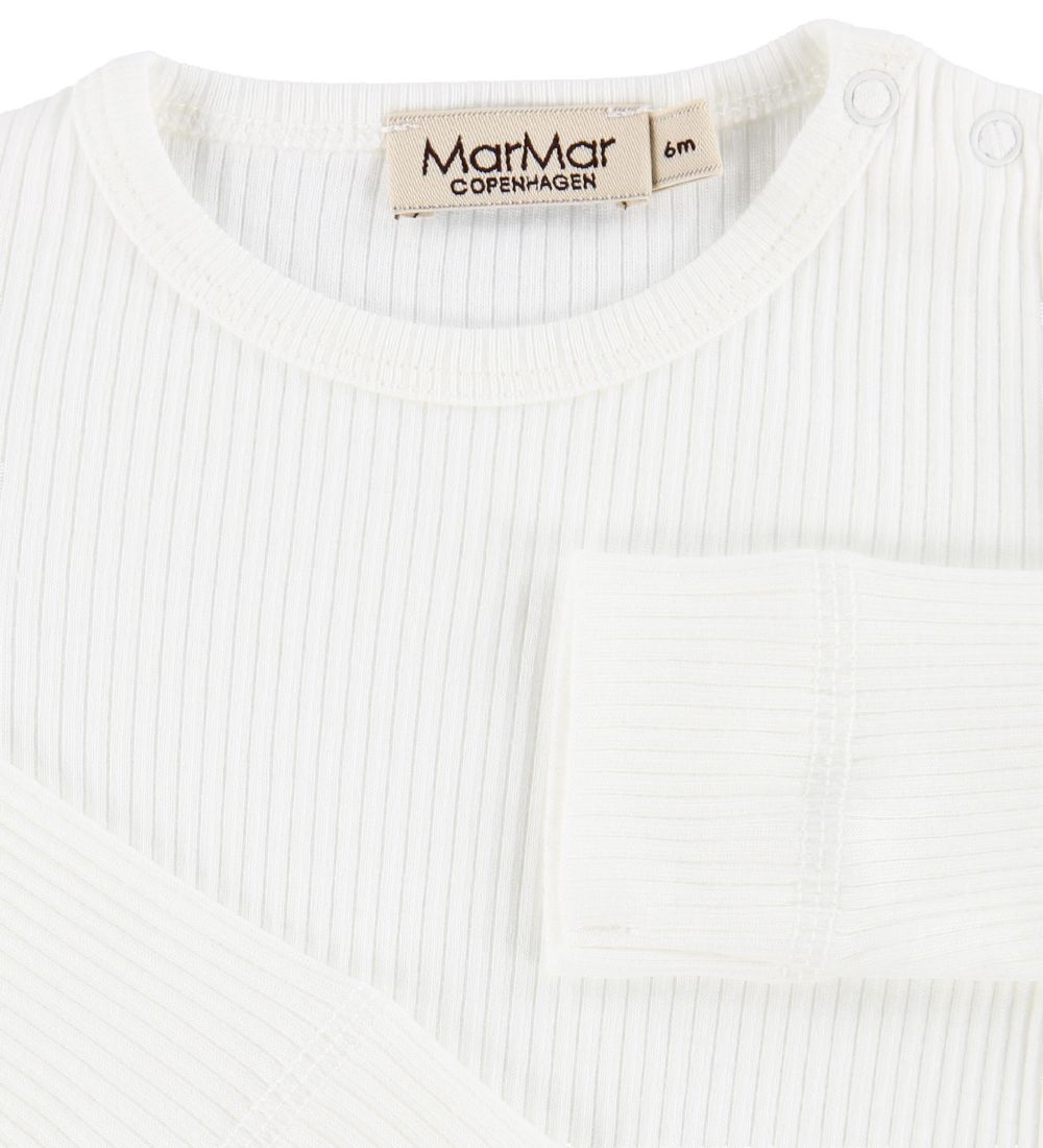 MarMar Body l/æ - Modal - Rib - Hvid