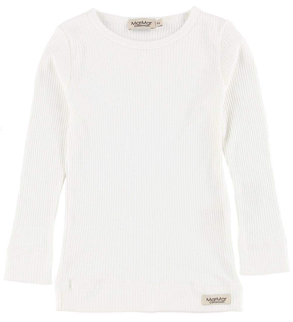 MarMar Bluse - Rib - Modal - Hvid