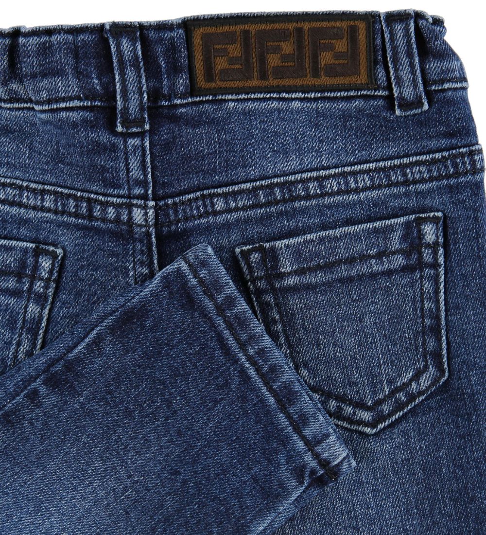 Fendi Kids Jeans - Mørkeblå