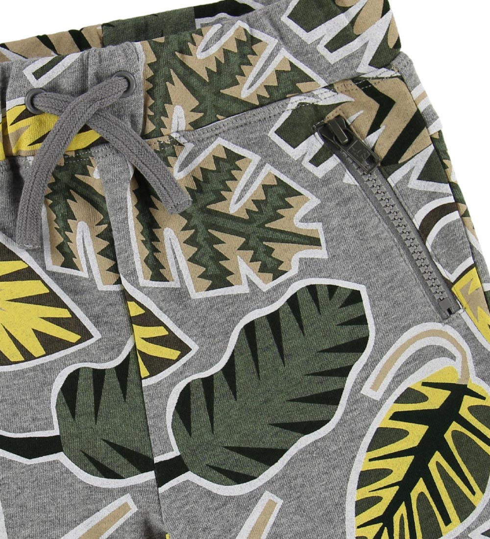 Stella McCartney Kids Shorts - Sweat - Gråmeleret m. Blade